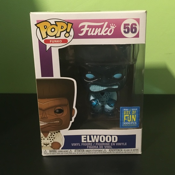 [BRAND NEW] FUNKO POP! 2019 FUNKO BOX OF FUN EXCLUSIVE ELWOOD #56 BLUE VARIANT - Picture 2 of 7